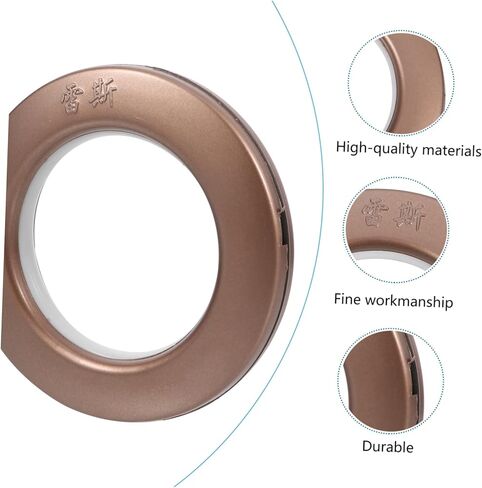 حلقة ستارة Luxshiny مكونة من 75 قطعة من الخطافات البلاستيكية ذات الحلقة الرومانية للضوضاء in Kuwait