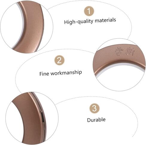 حلقة ستارة Luxshiny مكونة من 75 قطعة من الخطافات البلاستيكية ذات الحلقة الرومانية للضوضاء in Kuwait