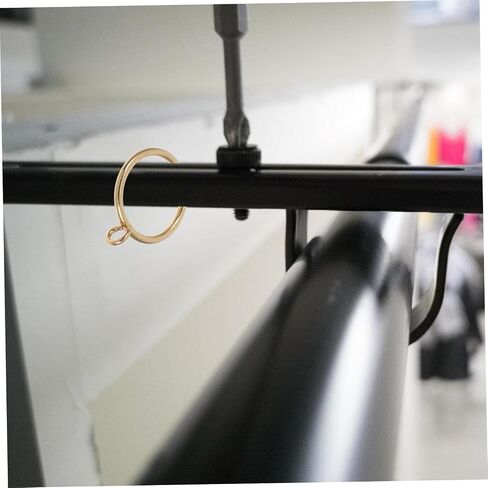 Cabilock 20pcs Metal Curtain Eyelets and Clips Drapery Holdbacks for Roman Shades and Drapes Finish Inner Easy Installation for Home in Saudi Arabia