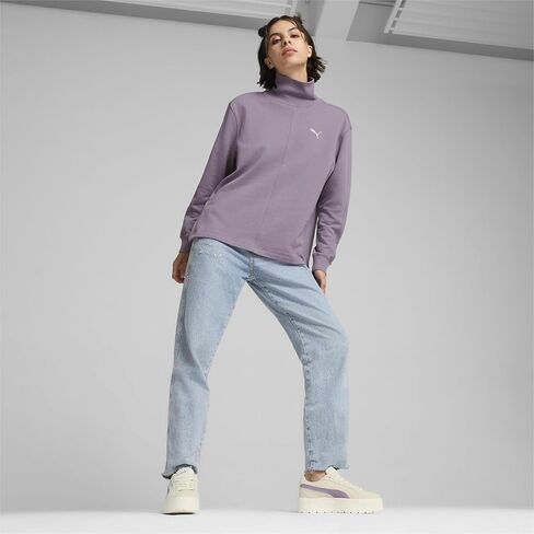 حذاء رياضي نسائي من PUMA Karmen II Idol، جلد سويدي أسود، 6 in Kuwait