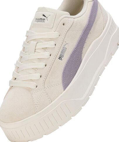 حذاء رياضي نسائي من PUMA Karmen II Idol، جلد سويدي أسود، 6 in Kuwait