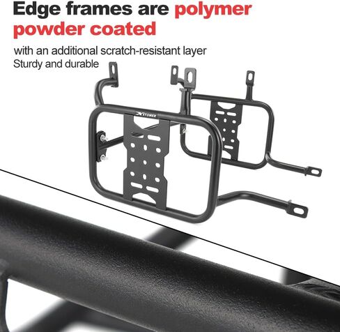Xitomer Motorcycle Saddlebag Pannier Rack Compatible with NT 1100 2022-2025 Cargo Support Carrier Rear Luggage Rack Black in Saudi Arabia