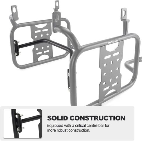 Xitomer Motorcycle Saddlebag Pannier Rack Compatible with NT 1100 2022-2025 Cargo Support Carrier Rear Luggage Rack Black in Saudi Arabia