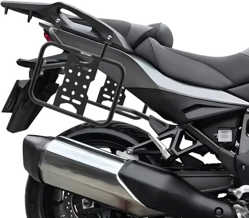 Xitomer Motorcycle Saddlebag Pannier Rack Compatible with NT 1100 2022-2025 Cargo Support Carrier Rear Luggage Rack Black in Saudi Arabia