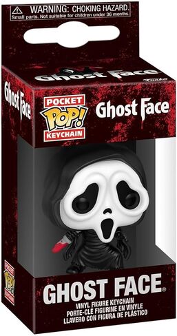 Funko Pop! Keychain: Horror - Ghostface Novelty Keyring - Collectable Mini Figure - Stocking Filler - Gift Idea - Official Merchandise - Horror Fans - Backpack Decor in Kuwait