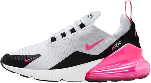 Nike Air Max 270 Women's Shoes (AH6789-127, White/Black/White/Hyper Pink) in Saudi Arabia