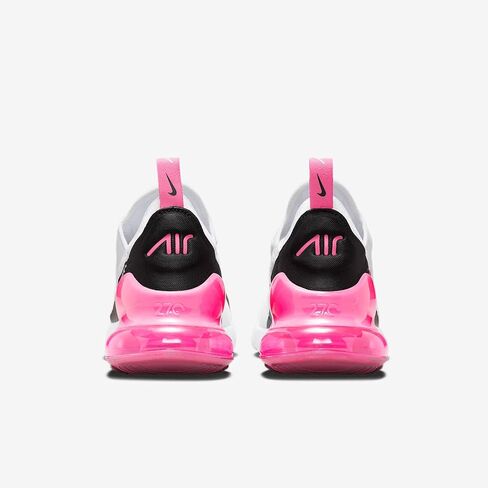Nike Air Max 270 Women's Shoes (AH6789-127, White/Black/White/Hyper Pink) in Saudi Arabia