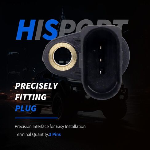 مستشعر موضع عمود الحدبات لمحرك HiSport PC672 CPS متوافق مع Audi A3 TT 2008، A4 2005-2008 وVolkswagen Jetta 2005-2014، Golf 2010-2011، Rabbit 2006-2009، Beetle Passat، V10721118، 07K907601 in Saudi Arabia