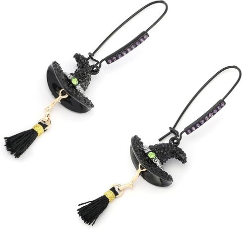 Betsey Johnson Halloween Witch Dangle Earrings in Saudi Arabia