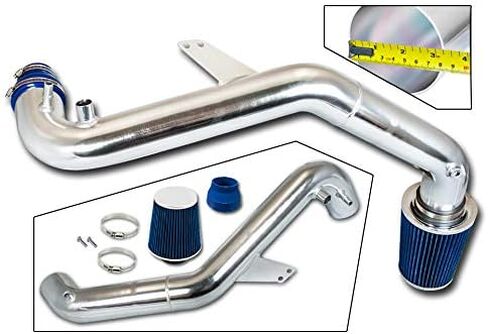 Rtunes Racing Cold Air Intake Kit + Filter Combo BLUE Compatible For 15-17 Ford Mustang 2.3L Turbo EcoBoost in Saudi Arabia