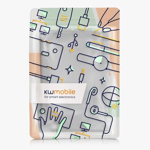 kwmobile Dust Cover Compatible with Canon Pixma TS9550 / G6050 / TR7550 / TR8550 - Printer Case - Fabric Protector Cover - Dark Grey in Saudi Arabia
