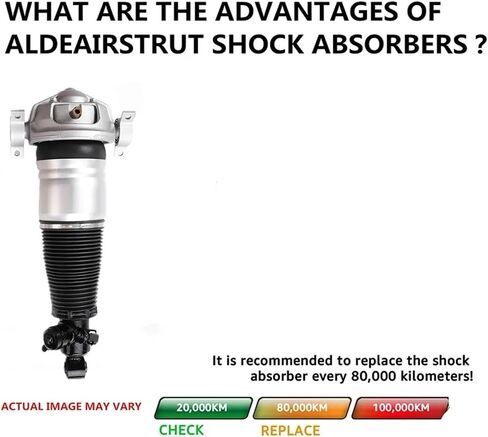 Pair Rear Air Suspension Shock Absorber Struts Compatible for BMW 7 Series E65 & E66 730/735/740/745/750/760 I/Li 2002-2008 W/o EDC in Saudi Arabia