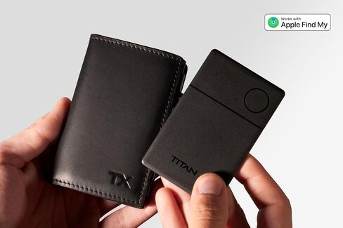 TITAN X Trifold + Tracket Wallet Bundle | Minimalist Slim Metal Leather anti RFID Wallet | Front Pocket Minimalist Wallet For Men, Gift Boxed (Carbon Fiber) in Saudi Arabia
