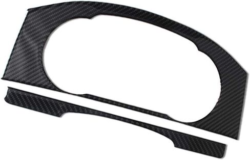 Rbanna1 Interior Driver Side Dashboard Panel Decor Trim Cover Sticker Accessories For Golf 7 MK7 2014-2019 Carbon Fiber Black in Saudi Arabia