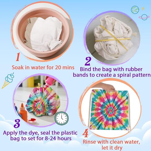 Drawstring Bags 24pcs White Thickened Fabric White Cotton Canvas DIY for Tie Dye Bulk in Saudi Arabia