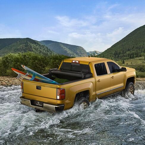 YITAMOTOR Soft Quad Fold Truck Bed Tonneau Cover Fits for Ford F-250 F-350 F250 F350 Super Duty 1999-2025 8 ft Bed in Saudi Arabia