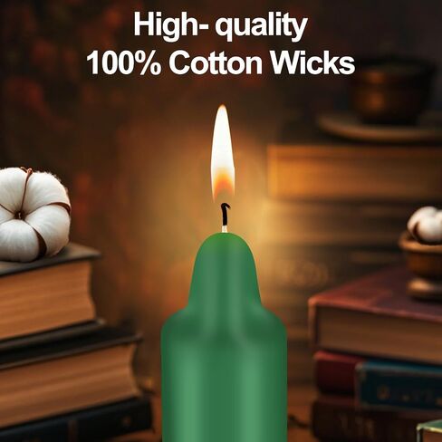 12 Pack Halloween Black Bleeding Candles, 10 inch Tall Vampire Tears Gothic Taper Candles, Perkisboby Unscented Blood Drip Candles for Home Decor, Spooky Parties in Saudi Arabia