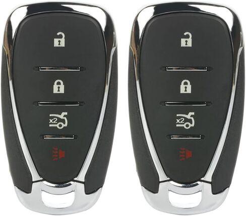 2 Pack 4 buttons Remote Control Car Key Fob 2016-2017 Fit for Chevrolet Camaro 2.0L,2016-2017 Fit for Chevrolet Camaro 3.6L HYQ4EA,2AOKM-G4EAC,13508771 in Saudi Arabia