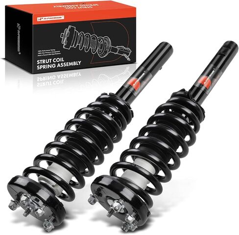 A-Premium Front Pair (2) Complete Strut and Coil Spring Assembly Compatible with Honda Accord 1998-2002 & Acura TL 1999-2003, CL 2001-2003, Driver and Passenger Side in Saudi Arabia