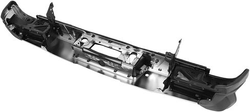 SCITOO Heavy Duty Steel Rear Bumper Roll Pan fit for 1994-2003 for Chevrolet for S10 for GMC Sonoma Texture Black Bumper,with License Plate Lights in Saudi Arabia