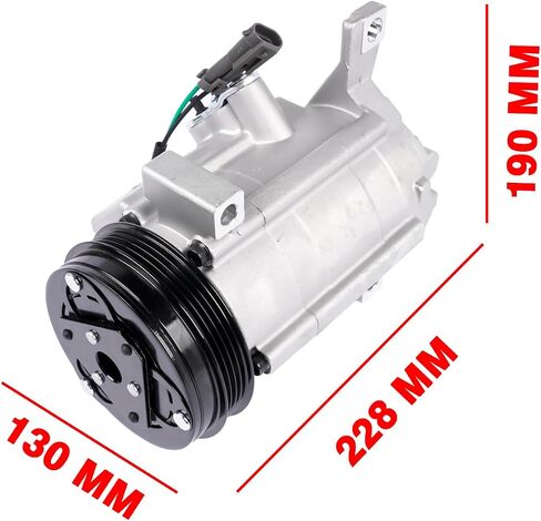 A/C Compressor Replacement for Cadillac Escalade Chevy Avalanche Express Silverado Tahoe GMC Yukon Savana Sierra 1500 2500 3500 2000-2019 4.8 5.3 6.0 6.2L CO29002C 15068853 89023460 in Saudi Arabia