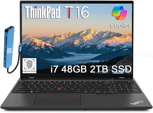 Lenovo ThinkPad P16 Mobile Workstation Laptop for Designer, Architecture, Engineering (16" 2K, Intel 16-Core i9-12950HX, 128GB DDR5, 4TB SSD, RTX A2000), FHD Webcam, Wi-Fi 6E, IST Hub, Win 11 Pro in Saudi Arabia