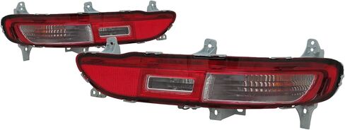 HEADLIGHTSDEPOT Driver Passenger Reflector Set Compatible With Kia Sportage 2017-2019; CAPA Certified in Saudi Arabia
