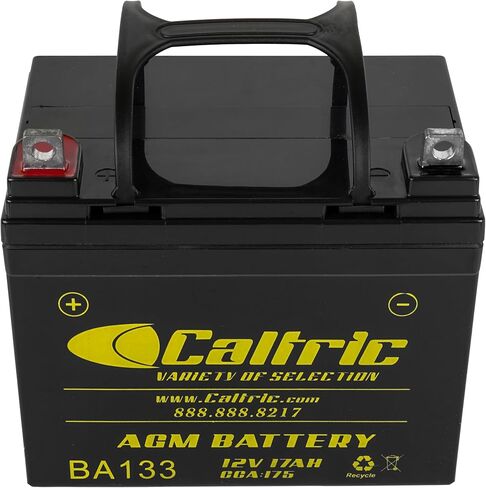 Caltric AGM Battery Compatible with Kawasaki Teryx 4 KRT800 2014 2015 2016-2023 / 12V 17Ah CCA 175 in Saudi Arabia