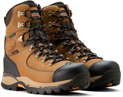 حذاء عمل رجالي من ARIAT Endeavour مقاس 8 بوصات معزول مقاوم للماء صناعي in Saudi Arabia