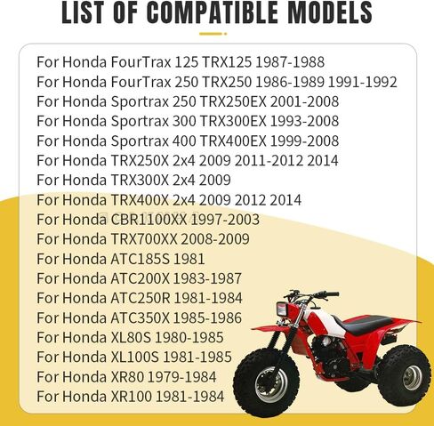 وسائد خزان الوقود لـ TRX400X 2x4 Sportrax 400 TRX400EX 250 TRX250EX ATC200X TRX250X 2x4 OEM #17611-HA5-000 in Saudi Arabia