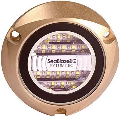 Lumitec SeaBlaze X2 Underwater Light, Bronze, White/Blue in Saudi Arabia