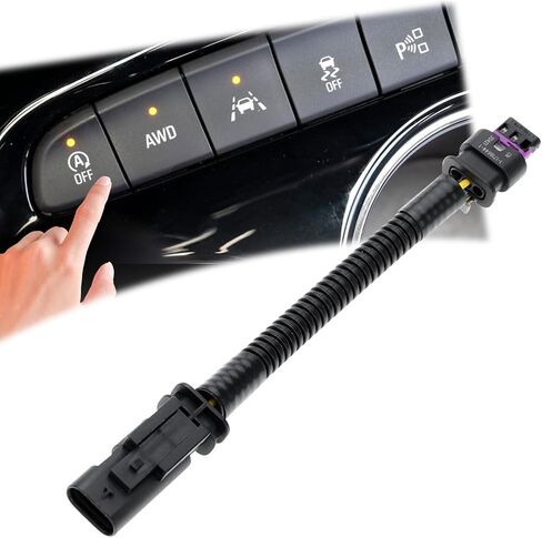 Auto Start Stop Eliminator/Disabler for 2019 2020 2021 2022 2023 2024 Chevy Traverse Blazer Malibu Equinox Trax & GMC Terrain Automatic Stop Start Engine Canceller Auto Shutoff Bypass Cable Harness in Saudi Arabia