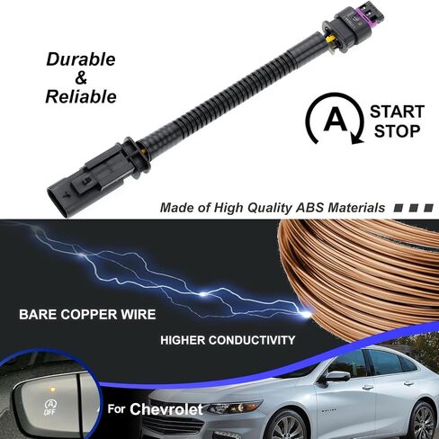 Auto Start Stop Eliminator/Disabler for 2019 2020 2021 2022 2023 2024 Chevy Traverse Blazer Malibu Equinox Trax & GMC Terrain Automatic Stop Start Engine Canceller Auto Shutoff Bypass Cable Harness in Saudi Arabia