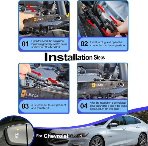 Auto Start Stop Eliminator/Disabler for 2019 2020 2021 2022 2023 2024 Chevy Traverse Blazer Malibu Equinox Trax & GMC Terrain Automatic Stop Start Engine Canceller Auto Shutoff Bypass Cable Harness in Saudi Arabia