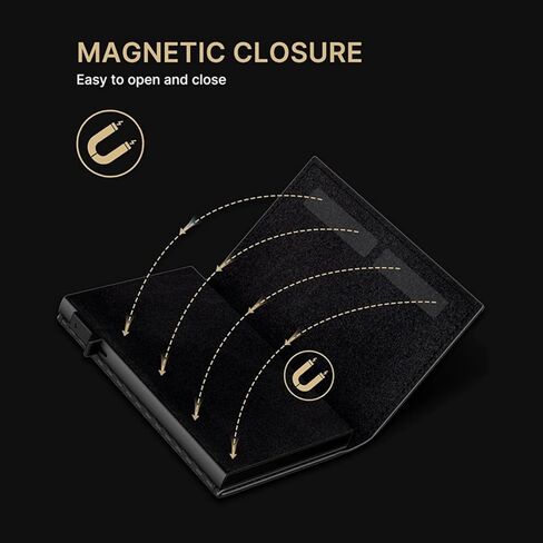 Mens Wallet Card Holder, Mens Minimalist Wallet 6-10 Cards, Slim Compact Wallet with Money Clip & ID Window, RFID Blocking Smart Pop Up Card Wallet, Metal Aluminum Credit Card Holder Bifold Wallet in Saudi Arabia