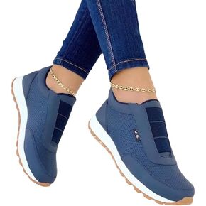 Womens Comfort Walking Shoes Loafers Lightweight Non Slip Breathable Athletic Casual Loafers Shoes Sneakers,Black,41 in Saudi Arabia