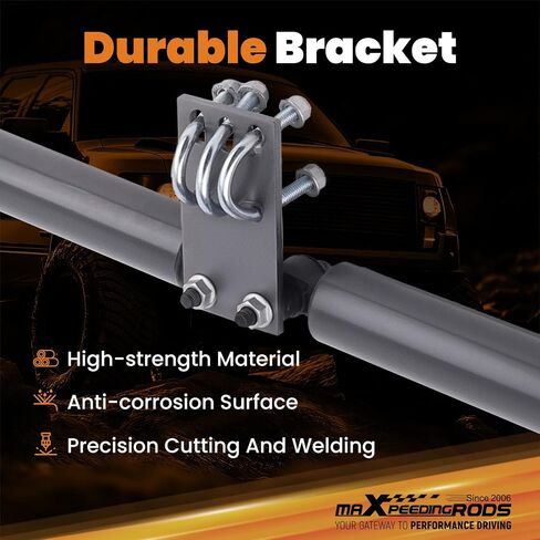 maXpeedingrods Dual Steering Stabilizer for Ford F-250 F-350 1999-2004 4WD, Ford Excursion 2000-2005 4WD, for 2-8" Lifted Suspension, G1 Version in Saudi Arabia