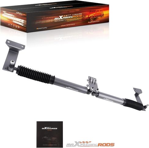 maXpeedingrods Dual Steering Stabilizer for Ford F-250 F-350 1999-2004 4WD, Ford Excursion 2000-2005 4WD, for 2-8" Lifted Suspension, G1 Version in Saudi Arabia