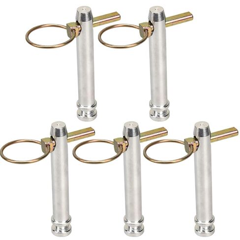 5 حزمة S07070200 ملحقات دبوس الربط Cat 1 دبوس الرابط العلوي 3/4 في Dia Pin 5-1/2 دبوس الرابط العلوي للجرارات، استبدال 195589M1 AC339942 - تمت ترقيته in Kuwait