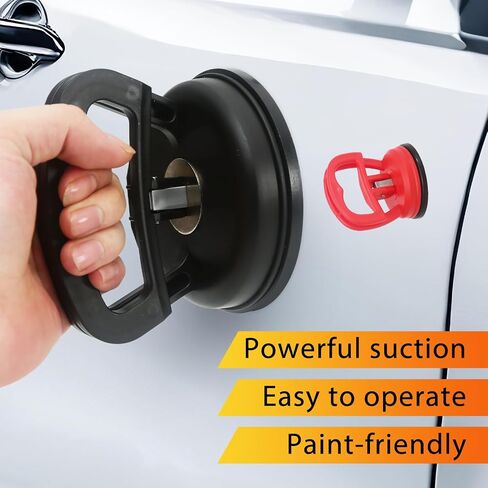 Dent Puller，6 Pack Dent Remover Tool for Car-Suction Cup Dent Puller and Paintless Dent Removal Kit, Dent Repair Kit for Cars Body, Glass, Screen, Objects Moving (Yellow) in Saudi Arabia