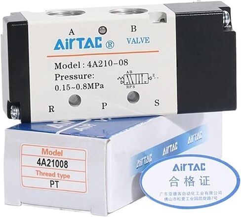 1PCS Pneumatic Control Valve 4A110/120/210/220/310/410 Two-Position Five-Way Reversing Valve(4A110-M5) in Saudi Arabia