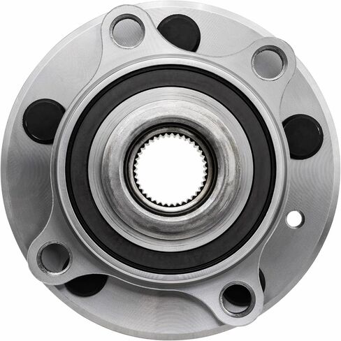 Front/Rear Wheel Bearing Hubs Assembly Compatible with 2011-2019 Ford Explorer, 2013-2019 Ford Police Interceptor Utility, 5 Lugs w/ABS, Pair Hubs, Replaces 512460 in Saudi Arabia