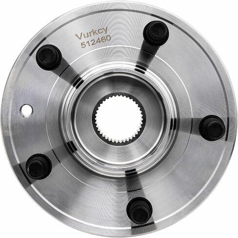 Front/Rear Wheel Bearing Hubs Assembly Compatible with 2011-2019 Ford Explorer, 2013-2019 Ford Police Interceptor Utility, 5 Lugs w/ABS, Pair Hubs, Replaces 512460 in Saudi Arabia