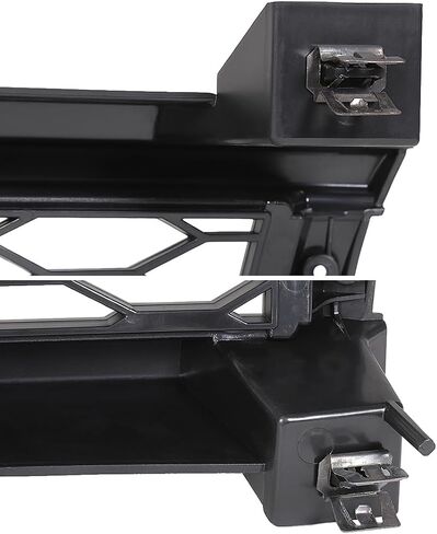 SPEC-D TUNING Matte Black Mesh Grille w/LED Lamps Compatible with 1999-2002 Chevy Silverado 1500 in Saudi Arabia