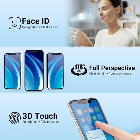 لاستبدال شاشة iPhone 6S، شاشة LCD تعمل باللمس باللون الأسود، مجموعة كاملة مع الكاميرا الأمامية، ومستشعر القرب، ومكبر صوت الأذن وزر الصفحة الرئيسية بما في ذلك أداة الإصلاح وواقي الشاشة in Kuwait