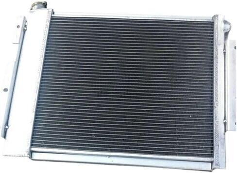 مشعاع ألومنيوم 3 صف 2 مروحة، متوافق مع تشيفي كامارو فايربيرد T/A 5.3L-5.7L V8 1967 1968 1969 67 68 69 in Saudi Arabia