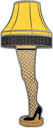 PinMart Classic Leg Lamp Christmas Holiday Fun Gift Enamel Lapel Pin in Saudi Arabia