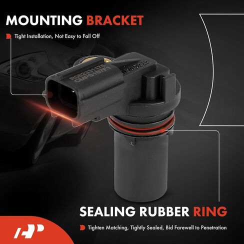 A-Premium Engine Camshaft Position Sensor Compatible with Mazda Tribute Mariner 2005-2008 & Ford Ranger 2001-2011, Focus 2003-2007, Escape 2005-2008, Only fit 2.3L, Replace# 1F2018194, 1S7Z6B288AA in Saudi Arabia