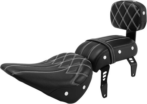 TCT-MOTORPARTS مقعد الركاب للسائق ومسند الظهر الخلفي يناسب الكشاف الهندي بوبر ستين 20-24 الكشافة المارقة بوبر عشرين ستين ABS in Saudi Arabia