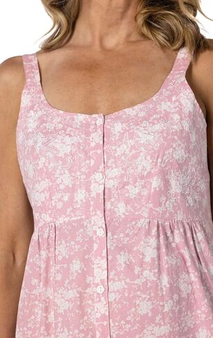 The 1 for U Nightgowns for Women - Night Dress for Women Sleepwear, Ruby 100% Cotton Gown in Saudi Arabia